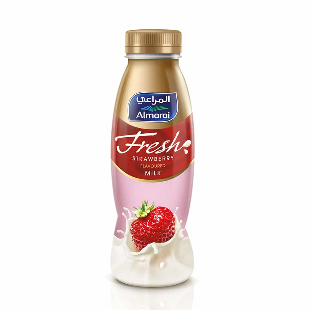 Almarai Fresh Flavoured Milk Strawberry 360ML