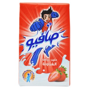 Safio Long Life Milk - Strawberry 150 ml	