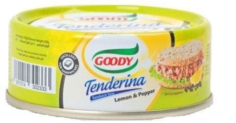 Goody Tenderina Lemon and Pepper Tuna - 60 gm