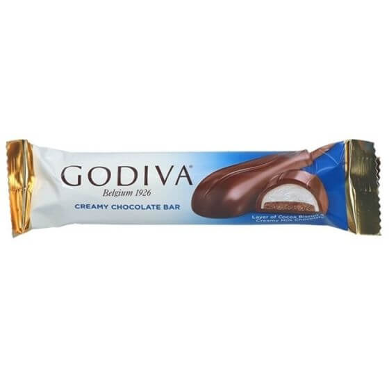 GODIVA CREAMY CHOCOLATE BAR 30G