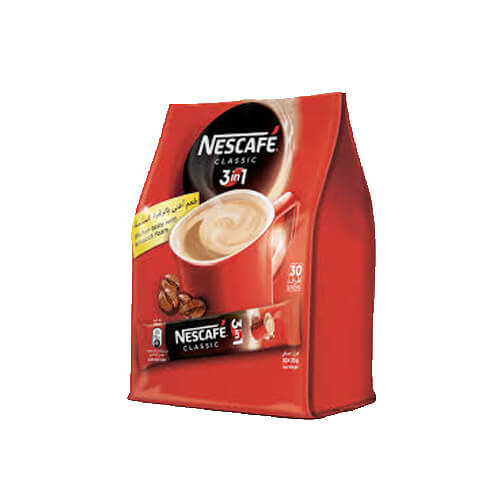 Nescafe 3-In-1 Classic Foaming Coffee 20 g