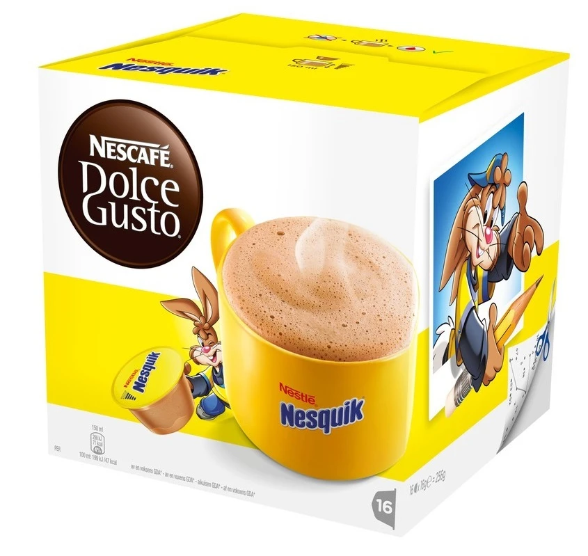Nescafe Dolce Gusto Nesquik Chocolate Capsules - 16 Capsules